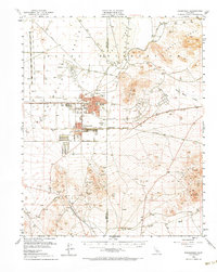 Ridgecrest 1953 topographic map thumbnail