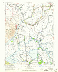 Rio Vista 1952 topographic map thumbnail