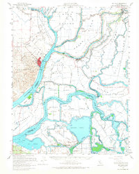 Rio Vista 1952 topographic map thumbnail