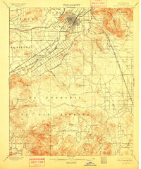 Riverside 1901 topographic map thumbnail