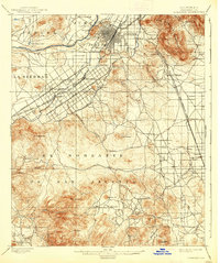 Riverside 1901 topographic map thumbnail