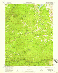 Robbs Peak 1952 topographic map thumbnail
