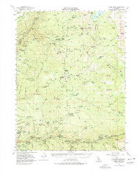 Robbs Peak 1952 topographic map thumbnail