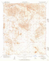 Rodman Mountains 1955 topographic map thumbnail