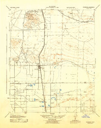 Rosamond 1943 topographic map thumbnail