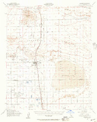 Rosamond 1956 topographic map thumbnail