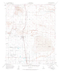 Rosamond 1956 topographic map thumbnail