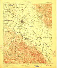 Salinas 1912 topographic map thumbnail