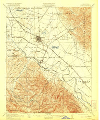 Salinas 1912 topographic map thumbnail
