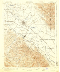 Salinas 1912 topographic map thumbnail