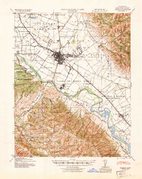 Salinas 1940 topographic map thumbnail
