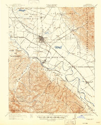Salinas 1912 topographic map thumbnail
