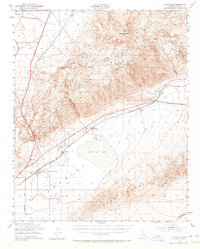 Saltdale 1943 topographic map thumbnail