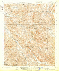 San Benito 1931 topographic map thumbnail