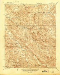San Benito 1931 topographic map thumbnail