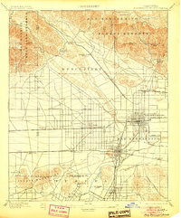 San Bernardino 1901 topographic map thumbnail