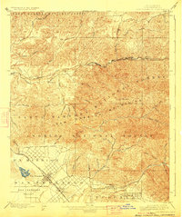 San Fernando 1900 topographic map thumbnail