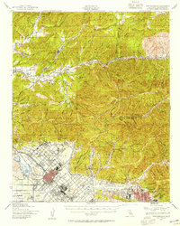 San Fernando 1940 topographic map thumbnail