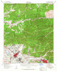 San Fernando 1940 topographic map thumbnail