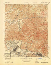 San Fernando 1945 topographic map thumbnail