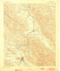 San Luis Obispo 1897 topographic map thumbnail