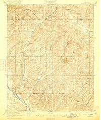 San Miguel 1919 topographic map thumbnail