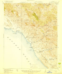 San Simeon 1919 topographic map thumbnail