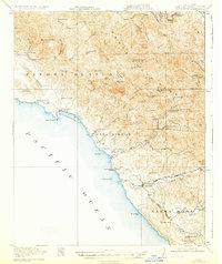 San Simeon 1919 topographic map thumbnail