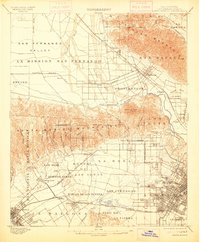 Santa Monica 1902 topographic map thumbnail