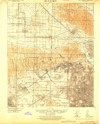 Santa Monica topographic map thumbnail