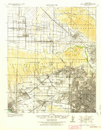 Santa Monica 1921 topographic map thumbnail