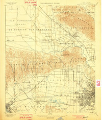 Santa Monica 1902 topographic map thumbnail