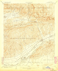 Santa Paula 1903 topographic map thumbnail