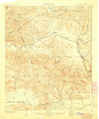Santa Susana 1903 topographic map thumbnail