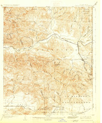 Santa Susana 1903 topographic map thumbnail
