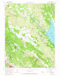 St. Helena 1960 topographic map thumbnail