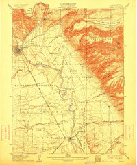 Tehama 1905 topographic map thumbnail