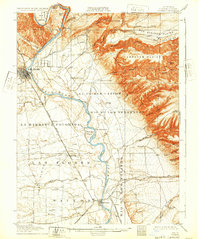 Tehama 1905 topographic map thumbnail