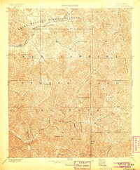 Tujunga 1900 topographic map thumbnail