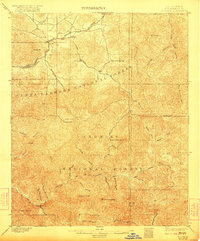 Tujunga 1900 topographic map thumbnail