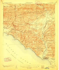 Ventura 1904 topographic map thumbnail