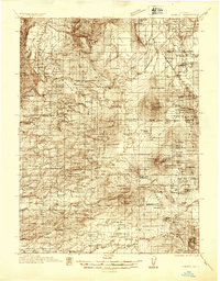 Burney 1935 topographic map thumbnail