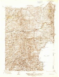 Truckee 1932 topographic map thumbnail