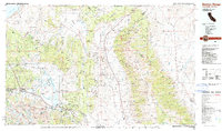 Benton Range 1988 topographic map thumbnail