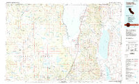 Cedarville 1983 topographic map thumbnail
