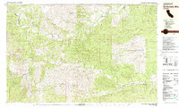 Chickabally Mtn 1981 topographic map thumbnail