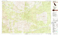 Chickabally Mtn 1981 topographic map thumbnail