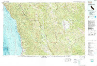 Covelo 1981 topographic map thumbnail