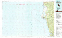 Crescent City 1983 topographic map thumbnail