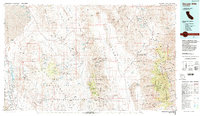 Darwin Hills 1985 topographic map thumbnail